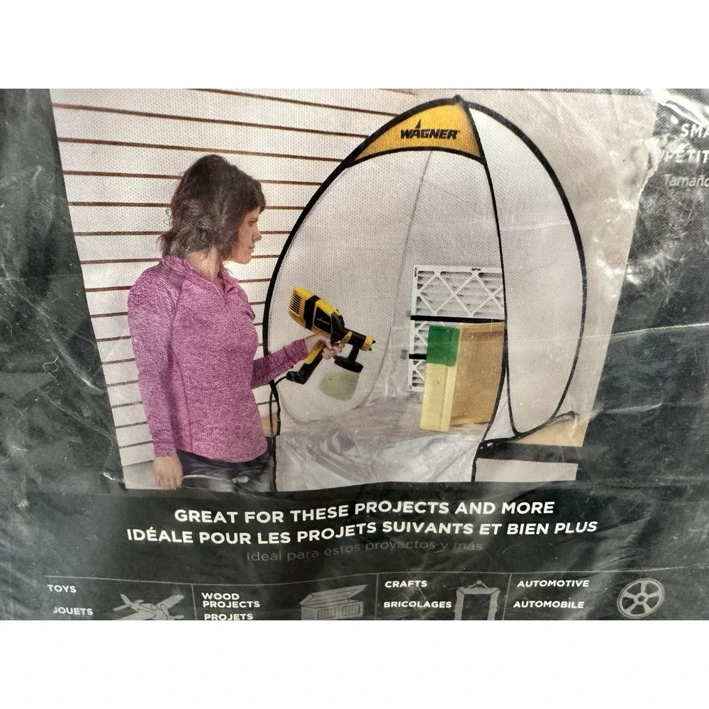 Wagner Spray Shelter Small Pop-Up Enclosure For Paint Spraying 35